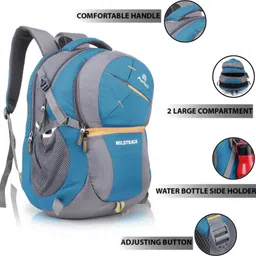 martucci School Bags for Boys and GirlsIIStylish BackpackIIGenuine BackpackIICoaching Bag Waterproof School Bag image 3