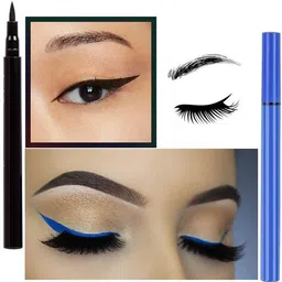 STUNNING LOOK EYE LINER BLACK AND BLUE COLOR FOR WOMEN 2.1 g-image-49