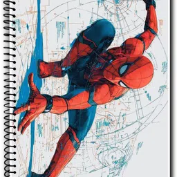 noteme Spider_Man edition A4 Notebook Unruled 200 Pages image 1