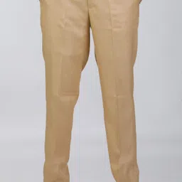 sam & jack Men Relaxed Beige Viscose Rayon Trousers-picture-19