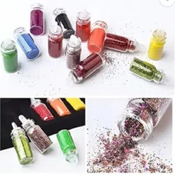 jollity Creative Spark 48 Bottle Nail Art and DIY Craft Set – Glitter, Beads & More image 4