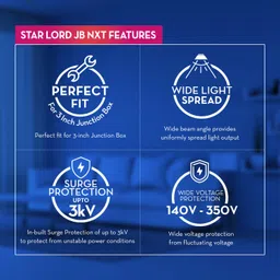 crompton Star Lord JB NXT Ceiling Light Ceiling Lamp image 2