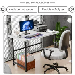 cative Engineered Wood Computer Desk image 5