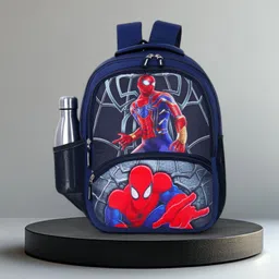 cropout Spiderman Print Kids Backpack School Bag for Boys Girls Age 3 to 8 Years School Bag-picture-28
