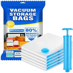 Space Saver Reusable Vacuum Storage Ziplock Compression Sealer Bags Travel Storage Vacuum Bags-image-84