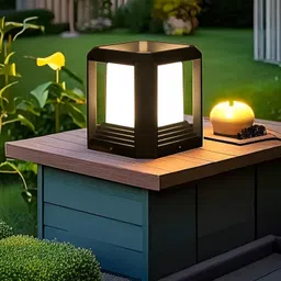 gauvik GAU - CUBE CLASSIC GATE LIGHT (PACK OF 2) Gate Light Outdoor Lamp image 2