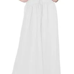 harshraj Women Flared White Viscose Rayon Trousers-picture-11