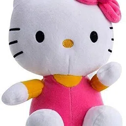 mhk HELLO KITTY & BLUE CAP Soft Stuffed Toy - 18 cm image 2