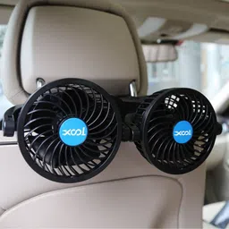 Universal 100% Copper motor Summer King 12 Volt car cooling high speed 360 degee Car Interior Fan-image-10
