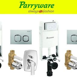 parryware Half Frame Concealed Cistern, with divater body upper crust set of 2 pic 159 Dual Flush Tank-picture-21