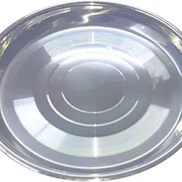 Stainless Steel Quarter Plate, Breakfast Plate, Serving Plate,(17cm) Poha Plate Quarter Plate-image-41