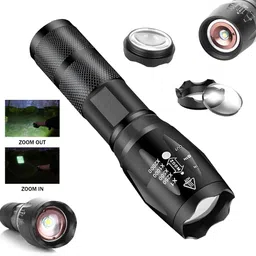 regals choice High Lumens Rechargeable Tactical Flashlight with Adjustable Zoom Focus Torch 4 hrs Torch Emergency Light-picture-20