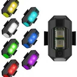 npu Best LED Light 7 Color + Flashing Modes for Drone Helmets Bike Aircraft Light_65 Shower Laser Light image 1