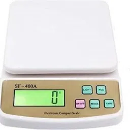 silverwyn Digital 1Gram-10 Kg Weight Scale Lcd Kitchen Weight Scale Machine Measure for measuring fruits,shop,Food,Vegetable,vajan,offer,kata,weight machine Weighing Scale for grocery,kata,taraju,shop,computer kata,tarazu,jewellery,sabzi, Weighing scale (White) (adaptor included) Weighing Scale (White) Weighing Scale-picture-18