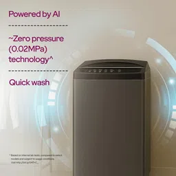 godrej 7 kg Fully Automatic Top Load Grey, Black image 3
