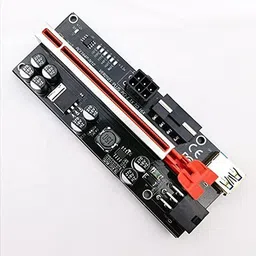 Tobo ER010S Plus USB 3.0 PCI-E Riser VER 010S Plus Express 1X to 16X Extender Pcie Riser Adapter Card SATA 6 LED Light DDR2 1 GB NVIDIA Chipset 1000 bit 1000 MHz Graphics Card-picture-20