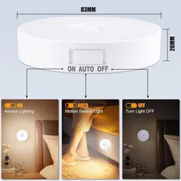 HRK Body Induction Light for Home Wardrobe Outdoor Motion Sensor Light image 2