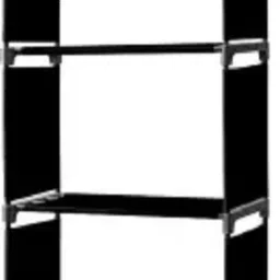 thos Plastic 6 Shelf Book Organizer Metal Open Book Shelf image 3