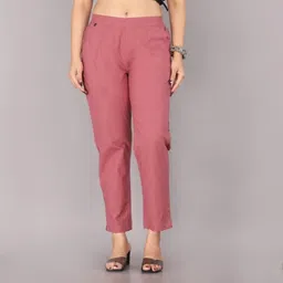 abhijeetgarment Women Regular FIT PINK Pure Cotton pant palazo Women Pyjama-picture-22