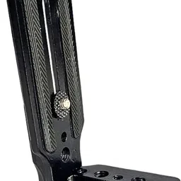 MILLETS DSLR Camera L Bracket Vertical Horizontal Tripod Quick Release Plate DSLR Camera L Bracket Vertical Horizontal Switching Tripod Quick Release Plate Folding Flash Bracket image 2