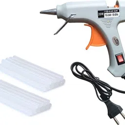 mryt 20W Mini Hot White Glue Gun With 20 Hot Melt Glue Stick Standard Temperature Corded Glue Gun-picture-12