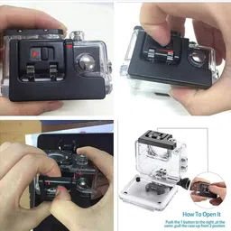 PENTPRO CLIPSHOT 4K GOCAM wifi enabled sports and action camera for Cycling, Hiking, Vlogging, Swimming Sports and Action Camera image 4