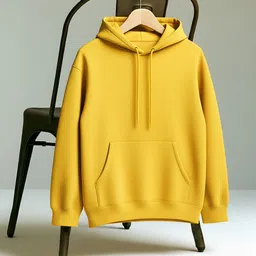 Men Full Sleeve Solid Hooded Sweatshirt-image-73