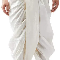 Larwa Solid Men Dhoti-picture-13