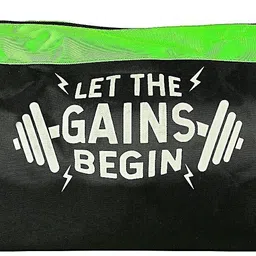 rocketsale 20 L Gym Duffel Bag - DB_Brown Stylish Gym Bag Duffle Bag Travel Bag (Leatherite,Size 30L) - Brown, Green image 3