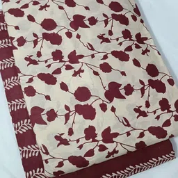 ganrice Unstitched Cotton Blend Suit Fabric Printed image 2