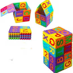 forsikha Plain EVA Mate Puzzle Kids Learning Alphabet and Number EVA Puzzle-picture-17