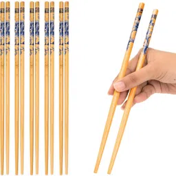 vnz Chewing, Cooking, Decorative, Eating, Training Bamboo Chinese, Japanese, Korean, Vietnamese Chopstick-picture-40