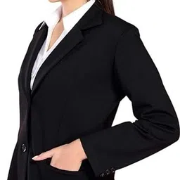 Women Solid, Self Design Single Breasted Casual, Festive, Formal, Party, Sports, Wedding, Lounge Wear Blazer-image-13