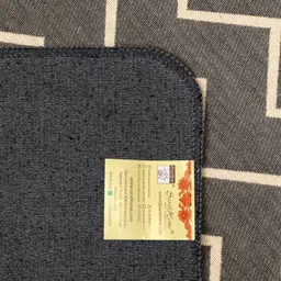 saral home Grey Cotton Runner image 4