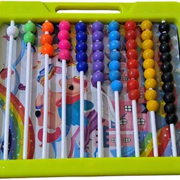 jnil 2 in 1 Educational Classic Slate With Duster Scribble Count & Learn With Fun image 3