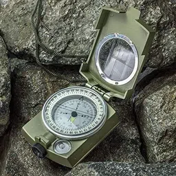 variousey Compass, Waterproof Military Grade Tactical Navigation Compasses Survival Compass image 1