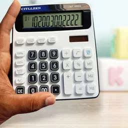 pw pencilwala GST EDITION SUPER ELECTRONIC DUAL POWER CT-556N TAX CALCULATOR FinancialCalculator image 4