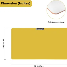 eStand LAP WRITING BOARD LAP WRITING BOARD Wooden Desk Stand Laptop Stand Compatible with Universal Laptops image 3