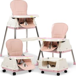 baybee 4 in 1 Baby High Chair for Kids with Adjustable Height & Footrest, Baby Feeding-picture-35