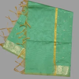 khadija's Jacquard Woven Green Women Dupatta image 2