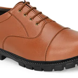 red lions Men's Oxford Police shoes Lace Up For Men-picture-15