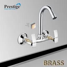 prestige Passion Sink Mixer Brass Tap with Hot & Cold Water Faucet Mixer Mixer Faucet image 3