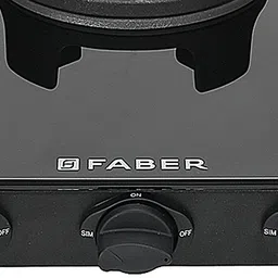 faber Onyx AI 3BB BK Cooktop, Easy Maintenance, Anti-Skid Feet, Good Grip Glass Automatic Gas Stove image 3