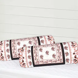 amlexttriz Cotton Bolster Pack of 1 Floral-picture-14