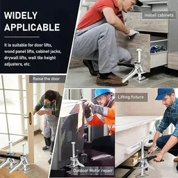 swimero swimero,Hand Lifting Tool Jack, Labor-Saving Arm Jack, The Height Raised by 0-180mm, Door Panel Drywall Lifting Cabinet, Board Lifter, Tile Height Adjuster hevy qulity (2-pic) image 2