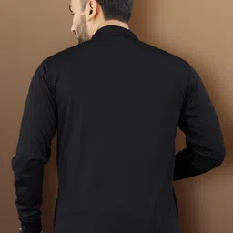 vebnor Men Solid Sports Jacket image 2