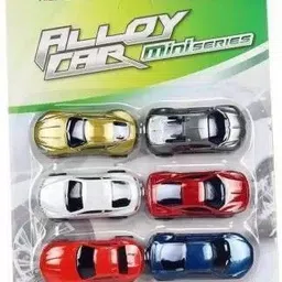 just craft Mini Alloy Metal Car Series,Pull Back Sport Car Set (Multicolor, Pack of: 6)-picture-17