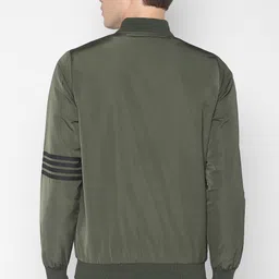allen solly Men Solid Bomber Jacket image 3