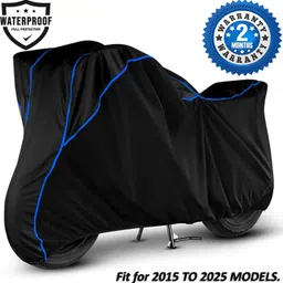 luciano Waterproof Two Wheeler Cover for Bajaj image 1