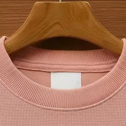 try this Men Colorblock Round Neck Cotton Blend Pink T-Shirt image 2